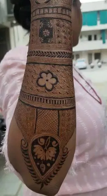Full Hand Mehndi Design