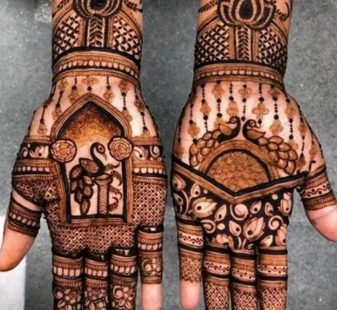 Back Hand Mehndi Design