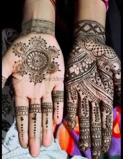 figure mehndi design