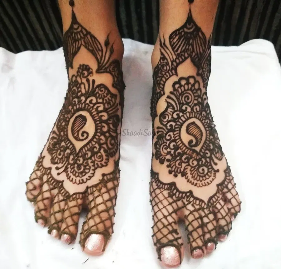 Foot Mehndi Design