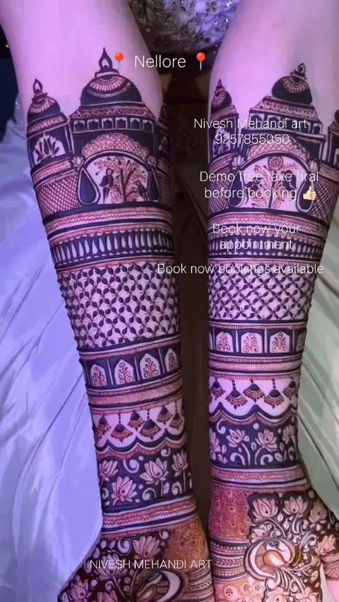 figure front hand mehndi design