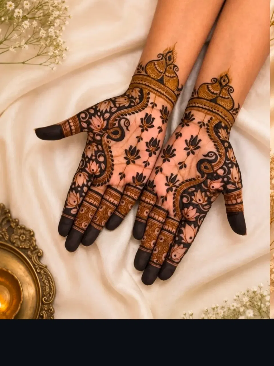 Front Hand Mehndi Design