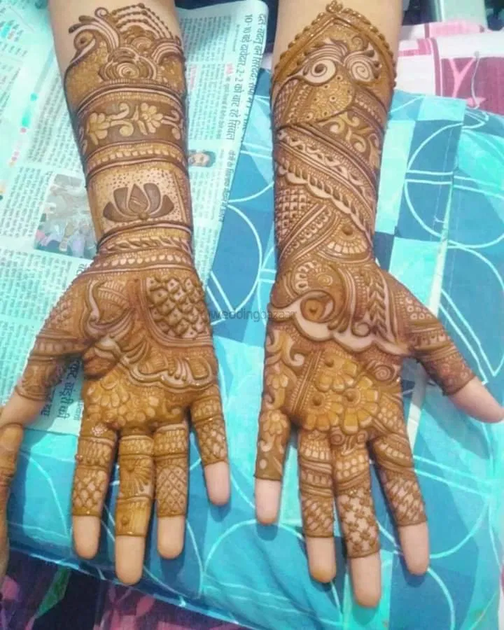 Front Hand Mehndi Design