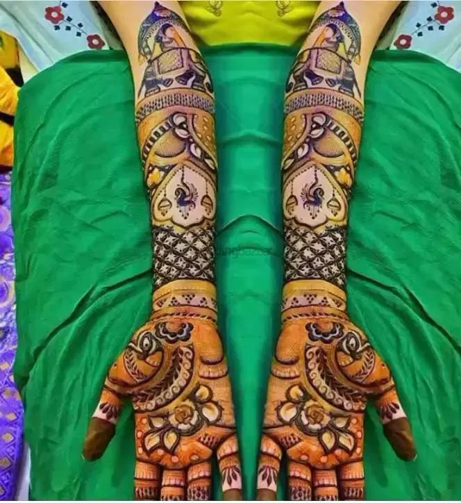 Full Hand Mehndi Design