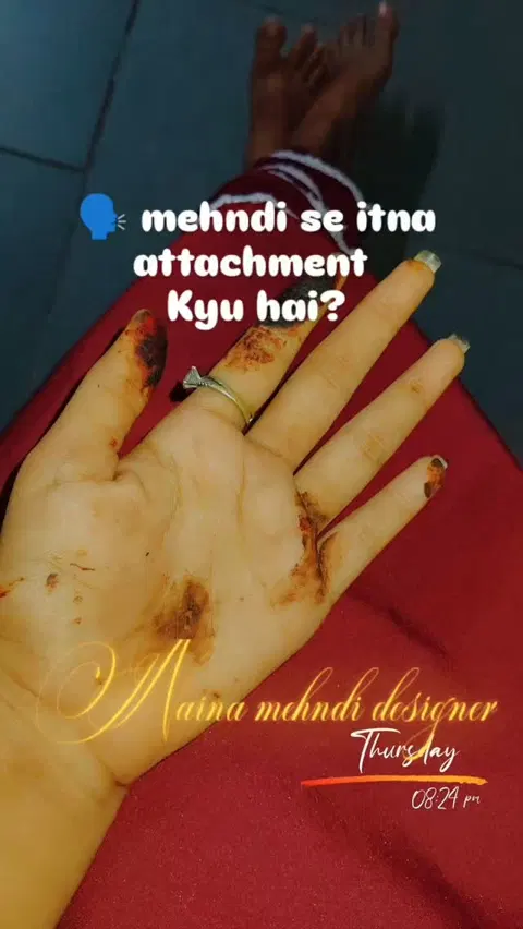 simple front hand mehndi design