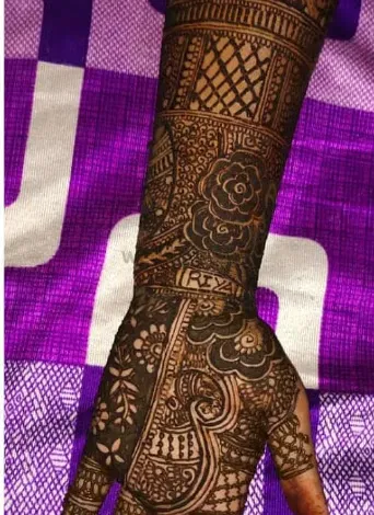 Full Hand Mehndi Design (2)
