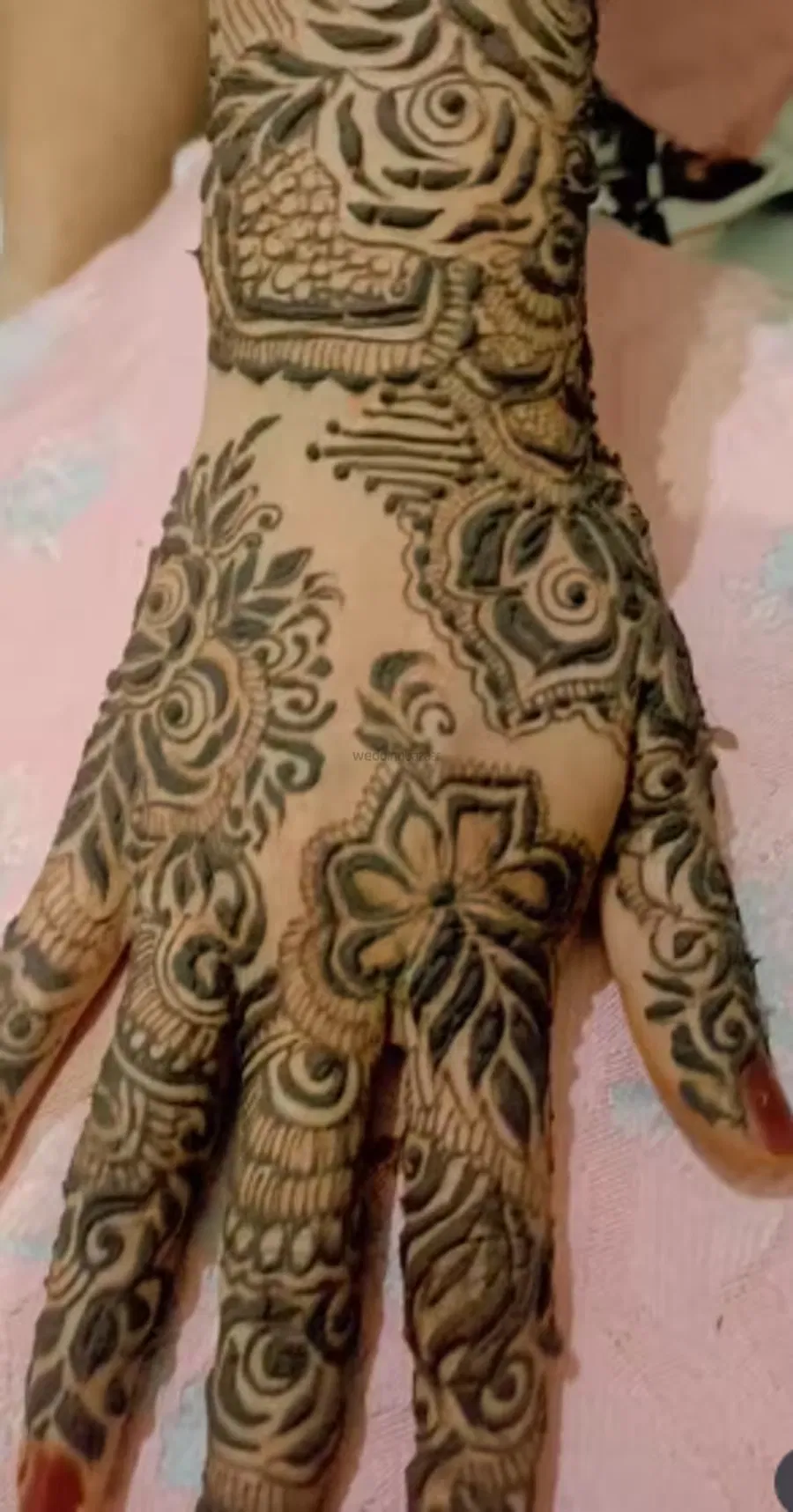 Full Hand Mehndi Design