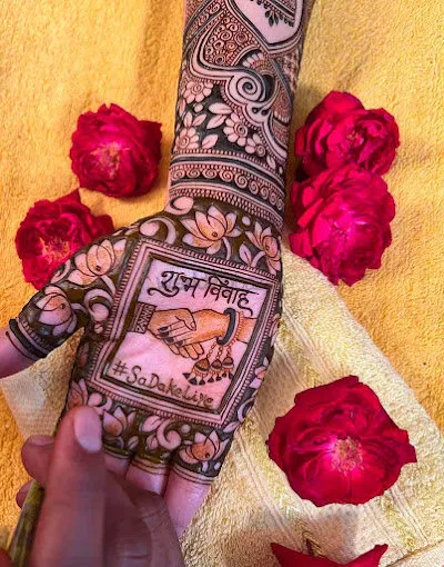 Full Hand Mehndi Design