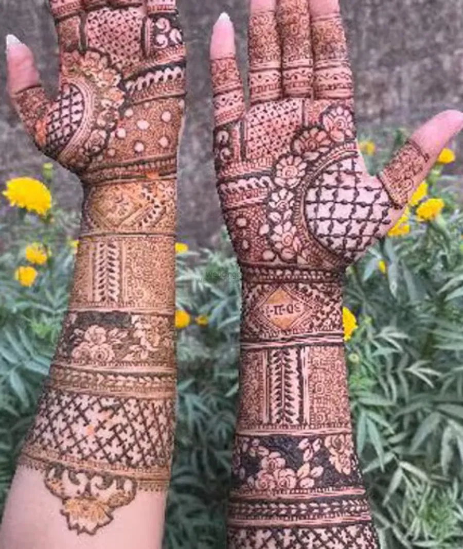 Full Hand Mehndi Design