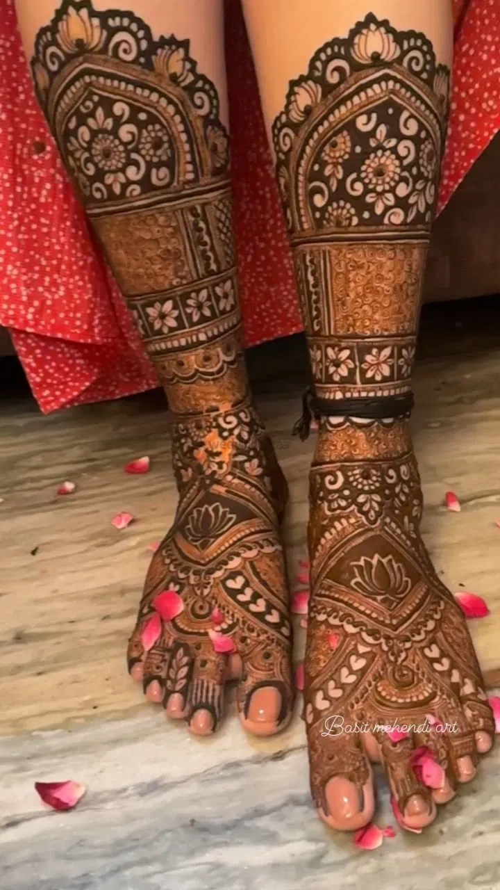 Foot Mehndi Design