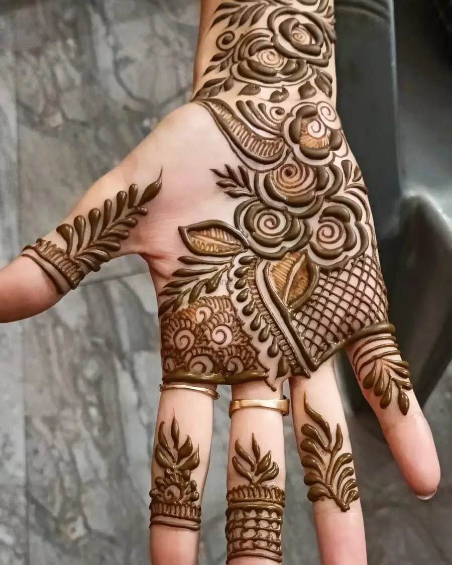 Arabic Mehndi Design