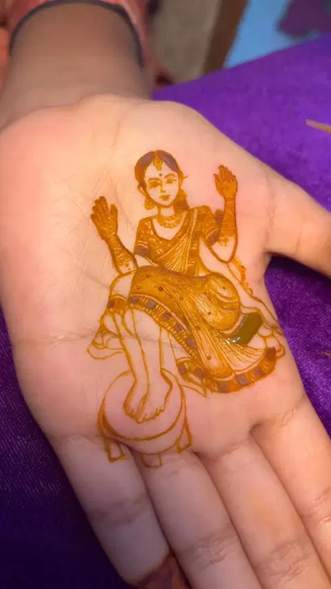 simple mehndi design