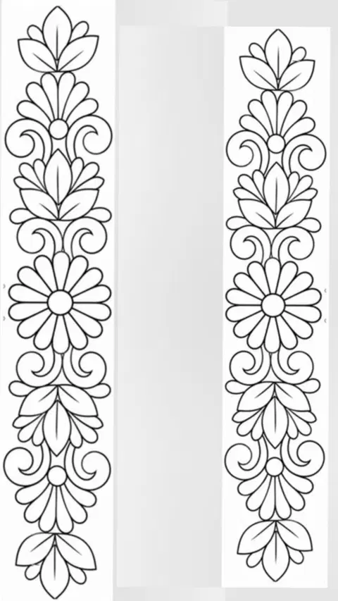 simple flower mehndi design