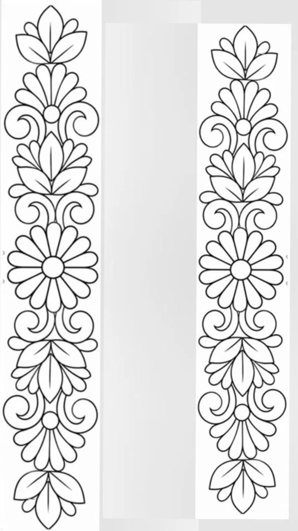 Simple Mehndi Design with Flowers and Lotus