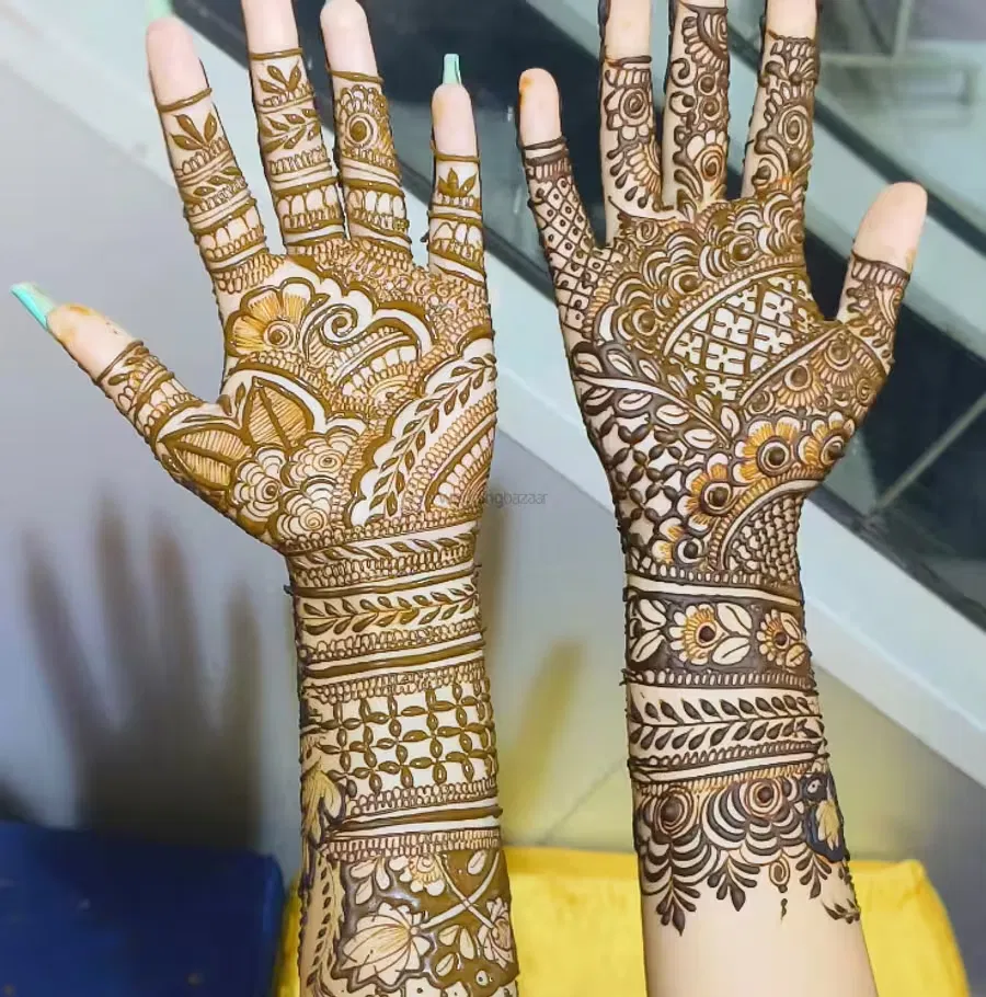 Full Hand Mehndi Design