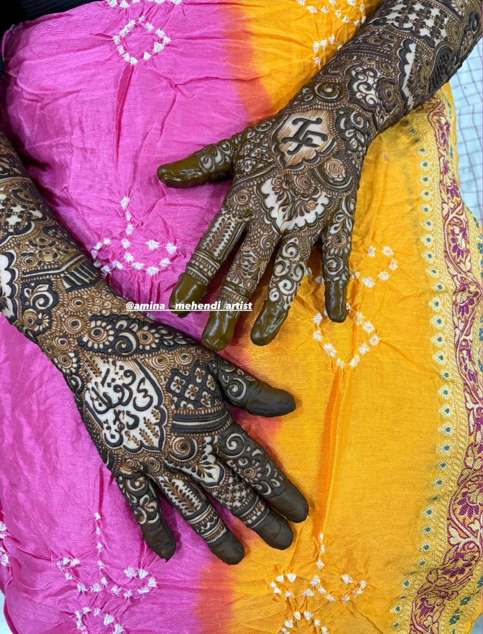 Back Hand Mehndi Design (2)