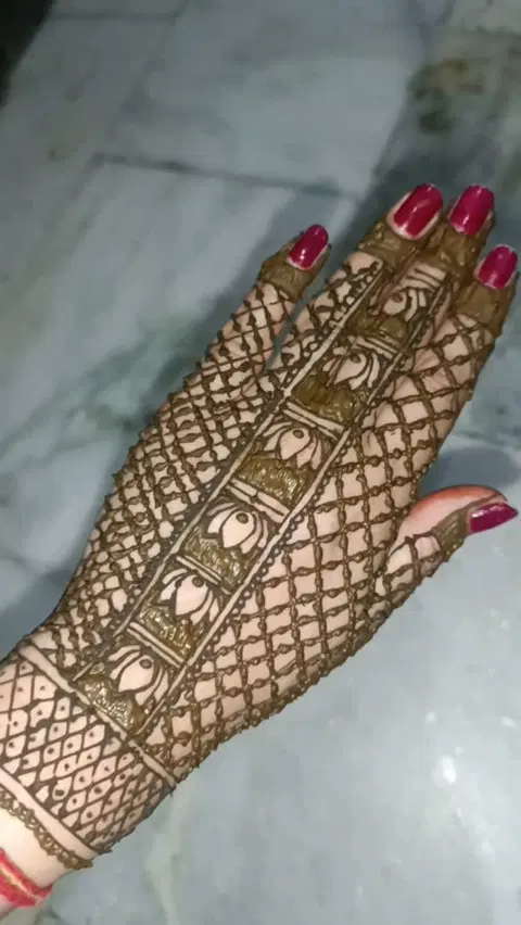 bridal mehndi design