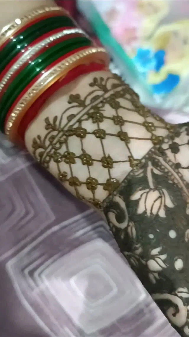 Bridal Full Hand Mehndi Design