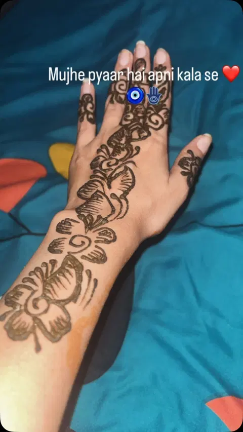 arabic simple mehndi design