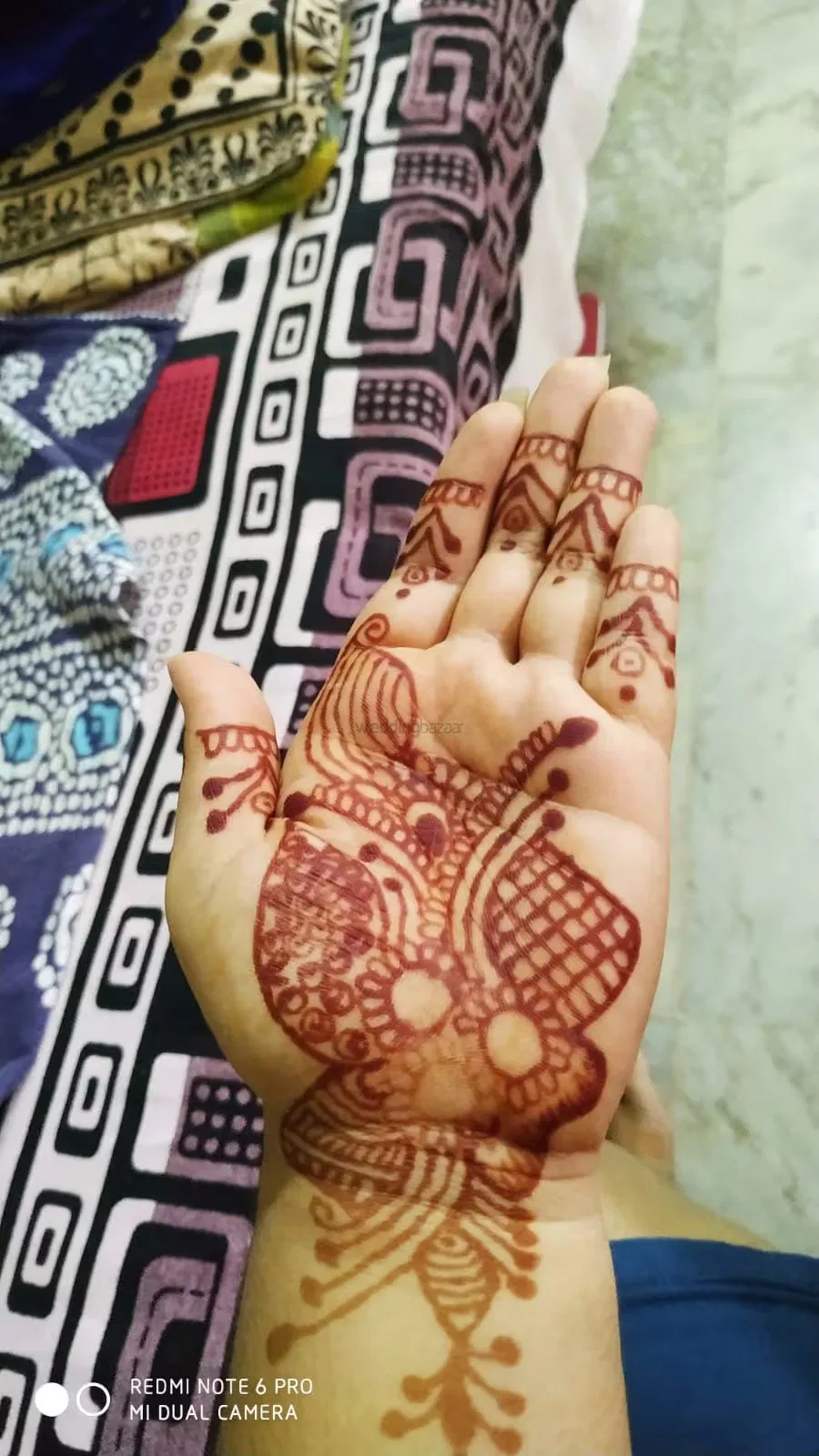 Front Hand Mehndi Design (2)