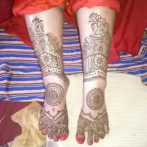 Back Hand Mehndi Design