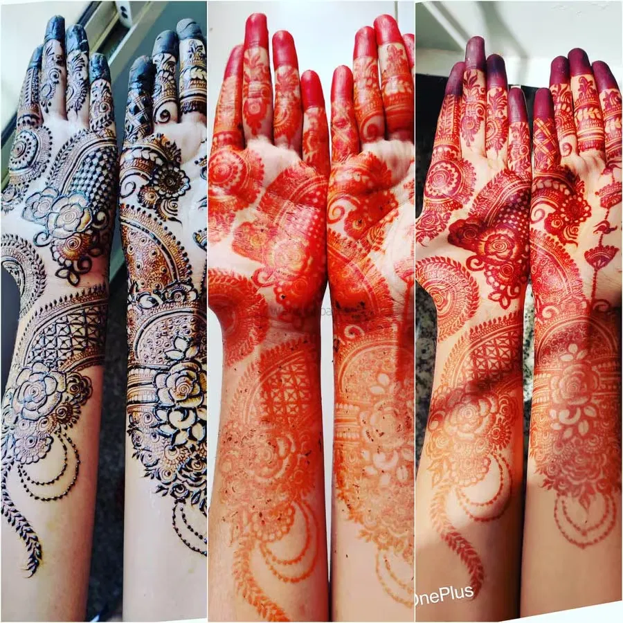 Front Hand Mehndi Design