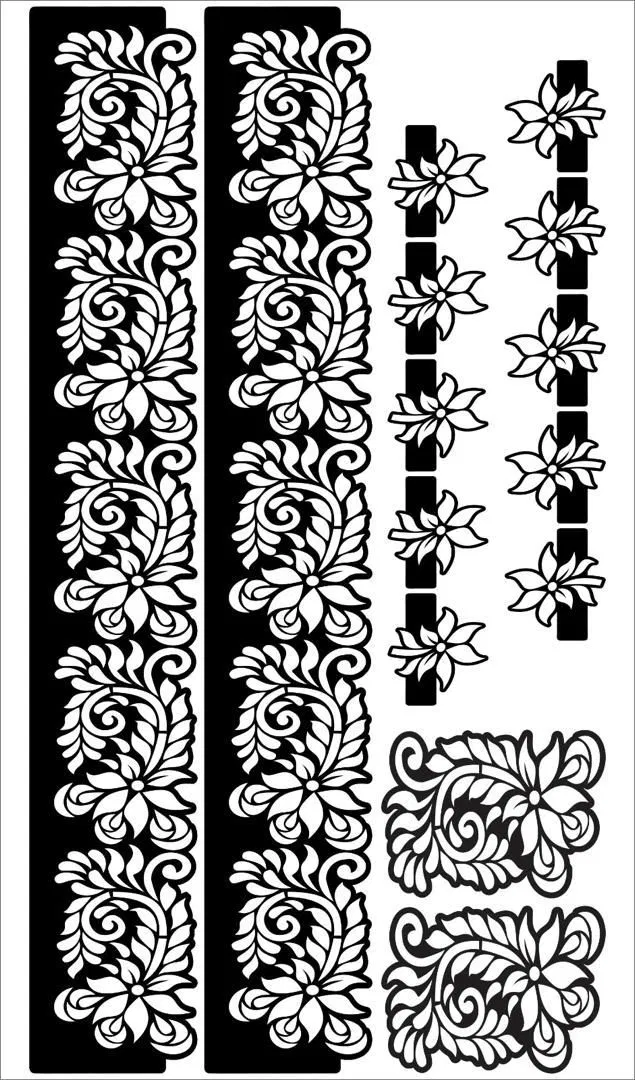 Arabic Bridal Mehndi Design with Lotus