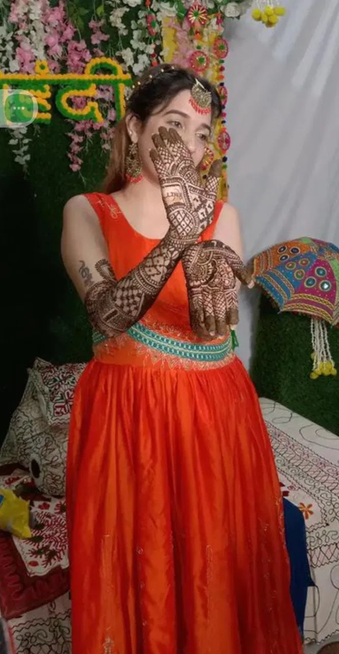 Full Hand Mehndi Design
