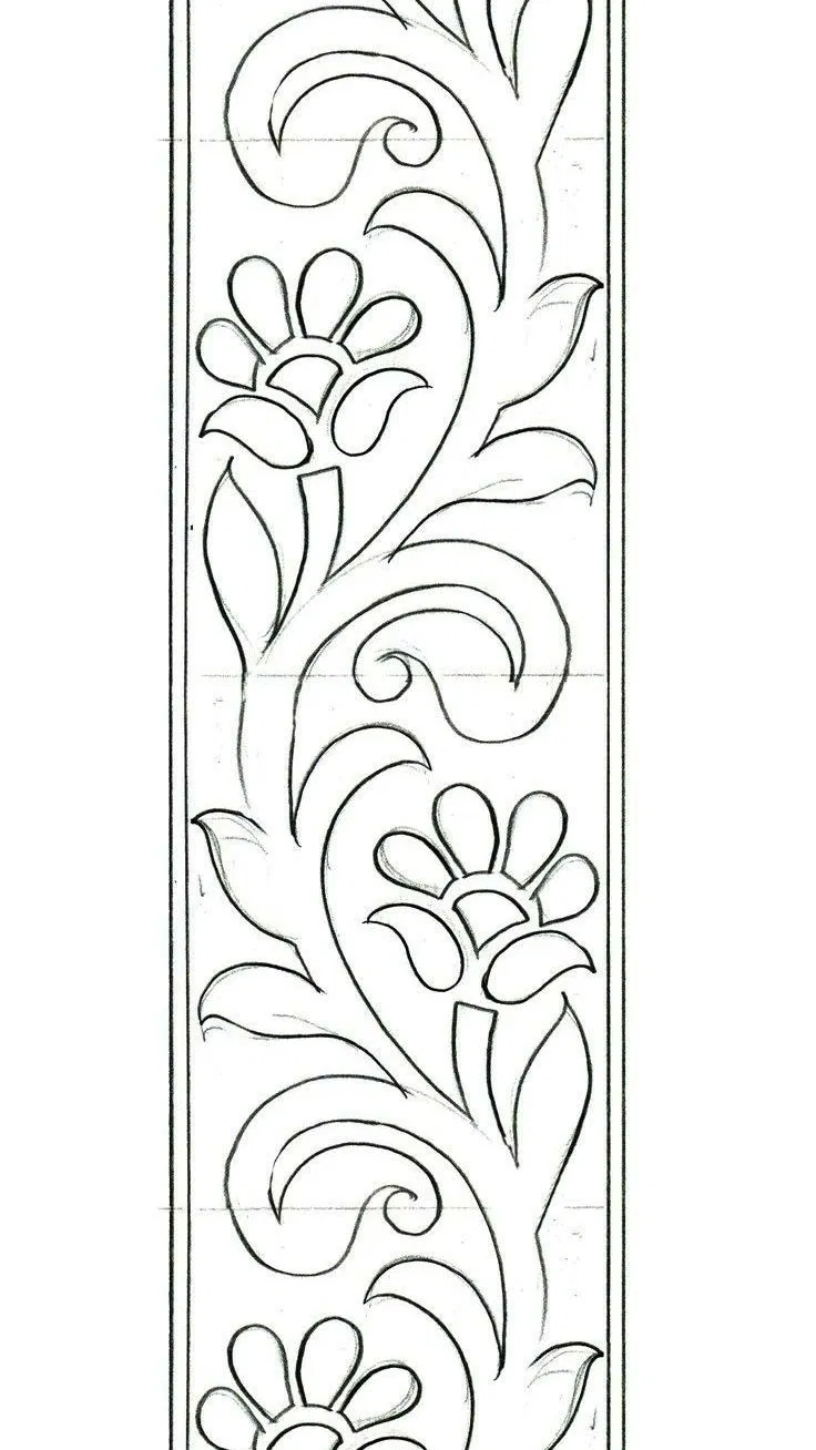 Arabic Indian Mehndi Design with Flowers