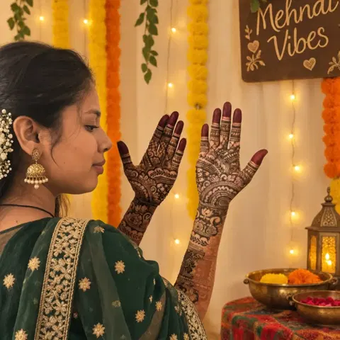 front hand mehndi design
