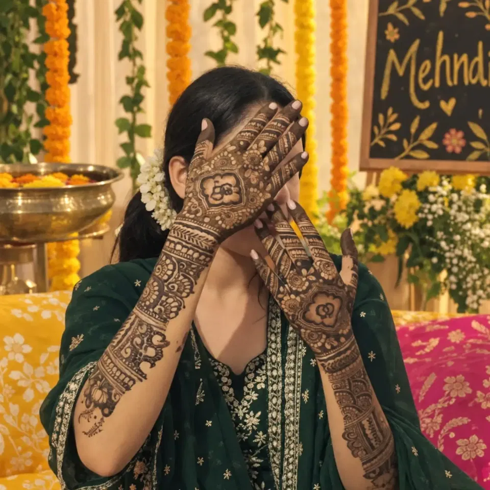 Full Hand Mehndi Design