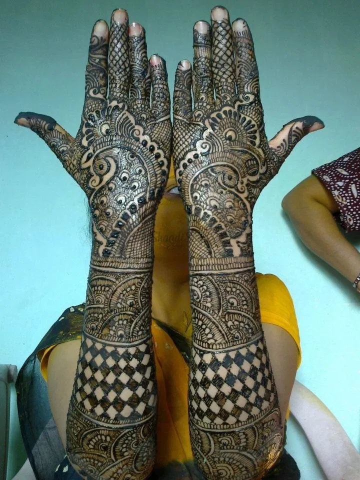 Full Hand Mehndi Design