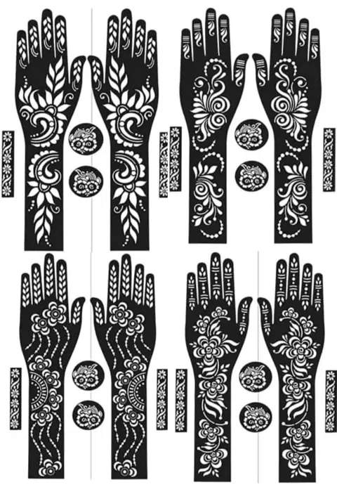 arabic bridal flower full hand mehndi design