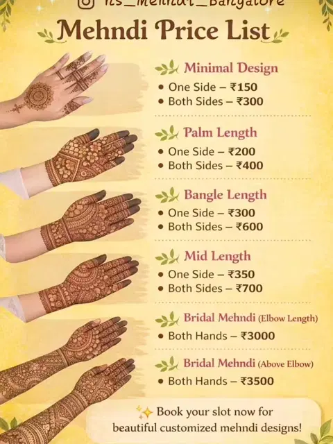 front hand mehndi design