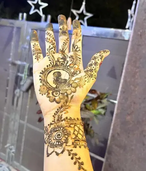 simple mehndi design
