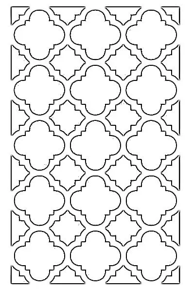 arabic moroccan jaal mehndi design