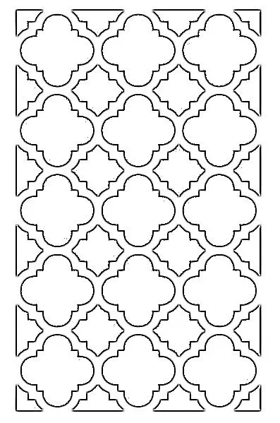 Arabic Moroccan Mehndi Design with Jaal