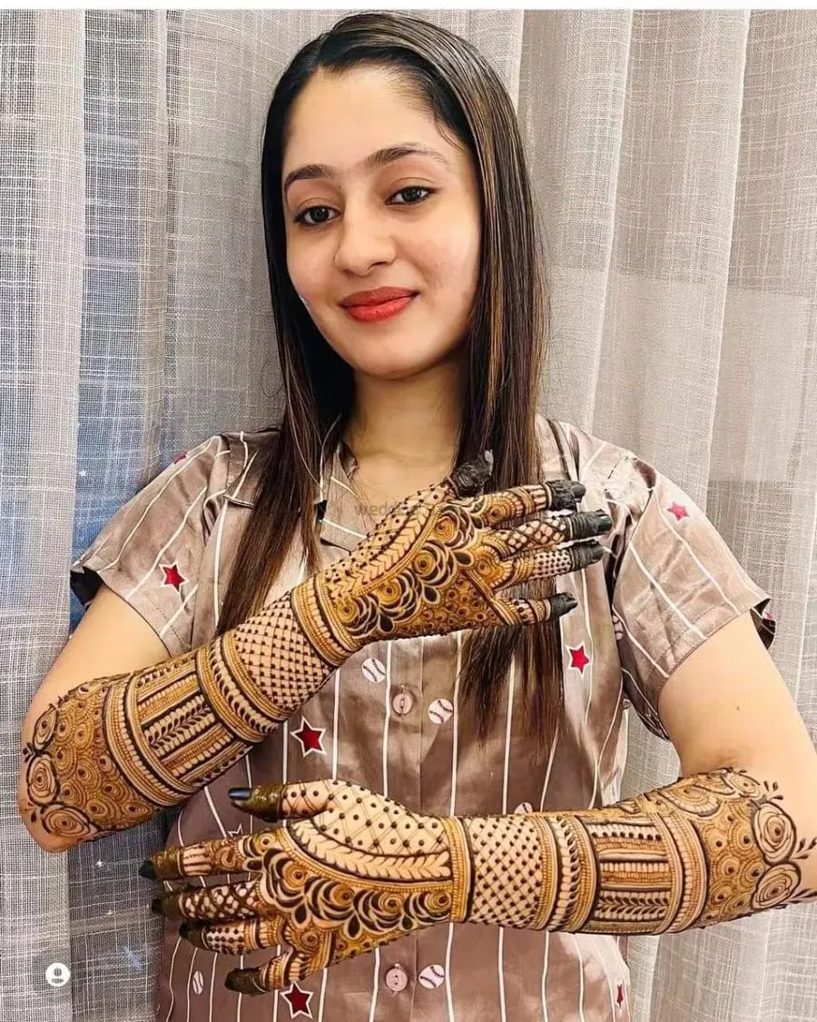 Full Hand Mehndi Design