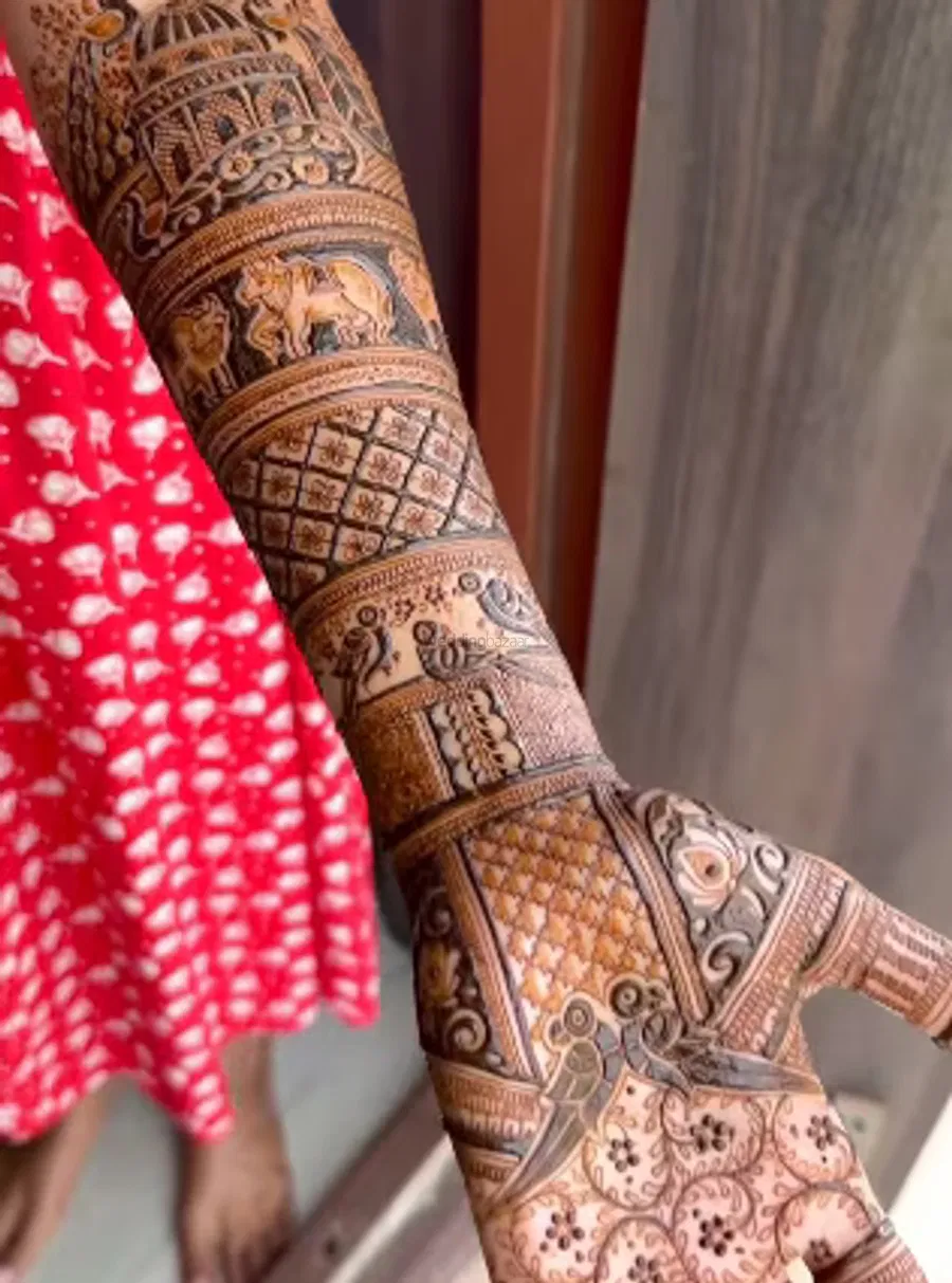 Full Hand Mehndi Design