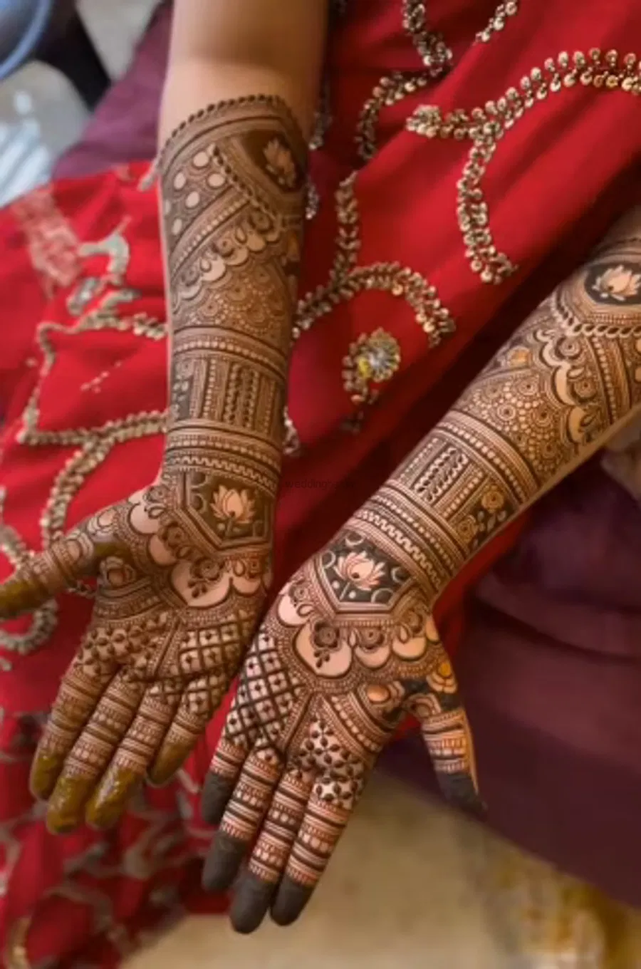 Full Hand Mehndi Design