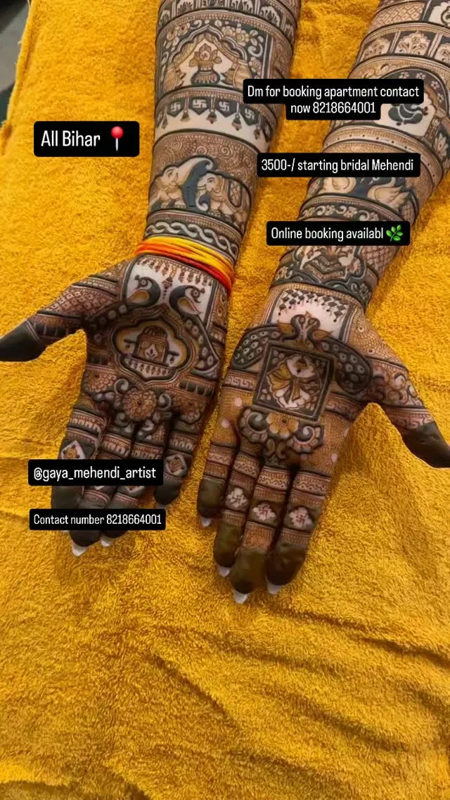 Arabic Mehndi Design