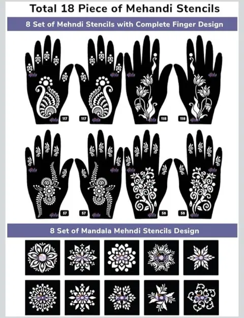 arabic bridal finger mehndi design