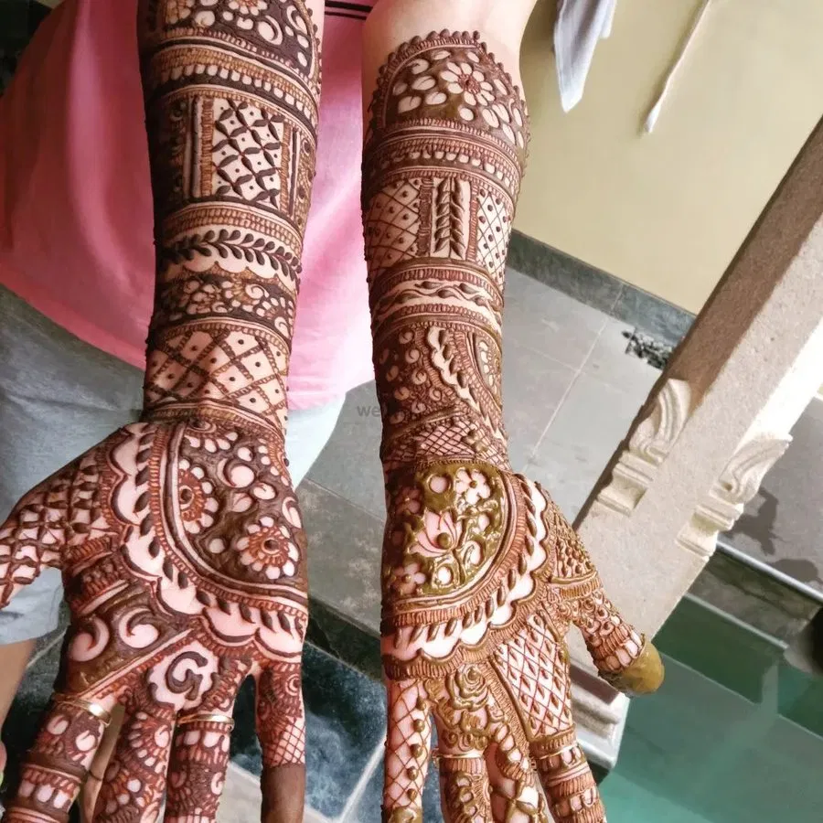 Full Hand Mehndi Design
