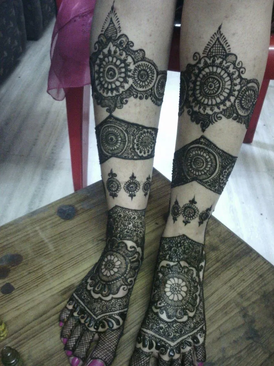 Foot Mehndi Design