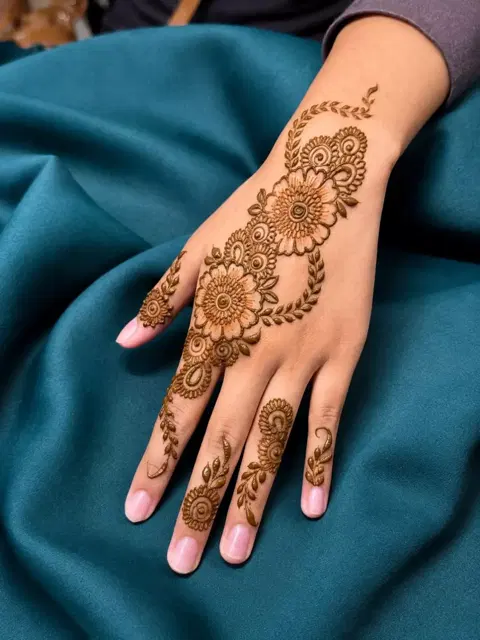 simple mehndi design