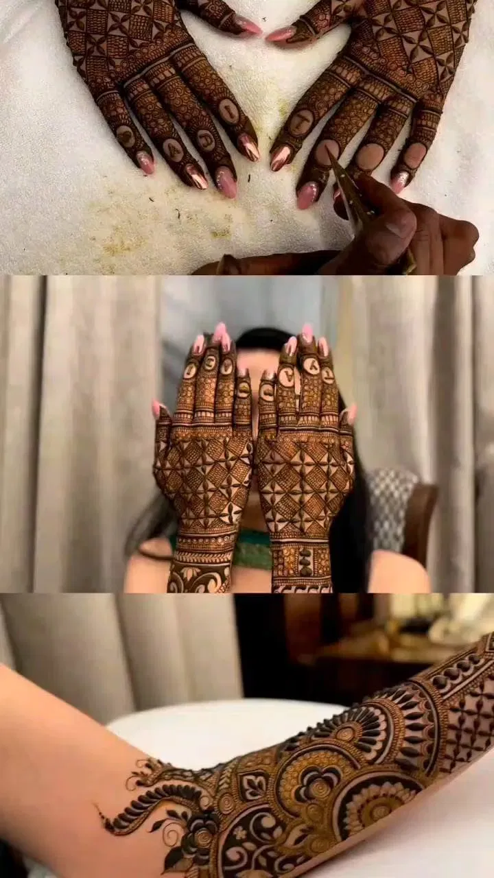 Back Hand Mehndi Design