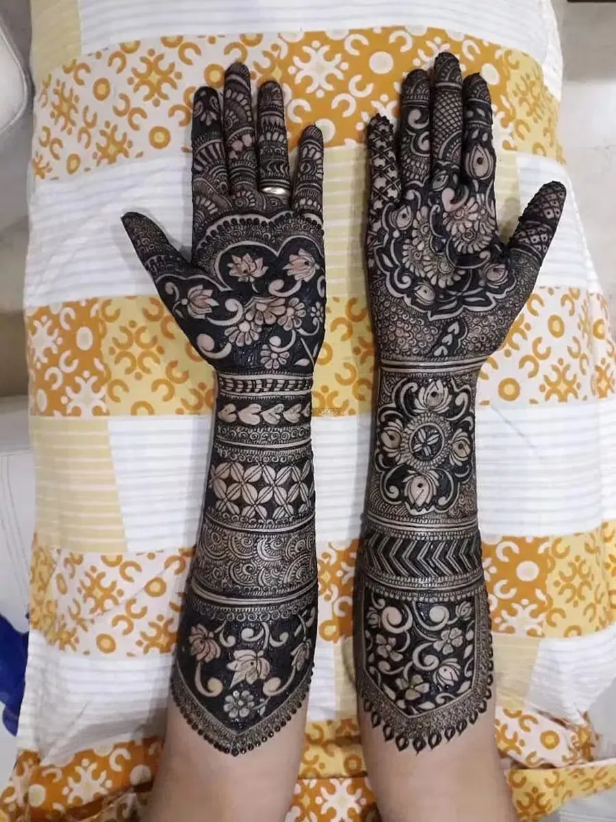 Full Hand Mehndi Design