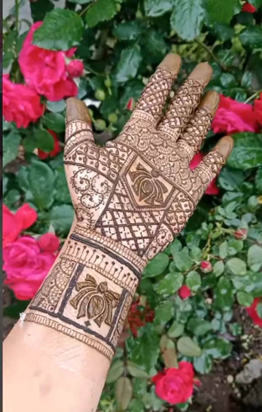 Back Hand Mehndi Design (3)