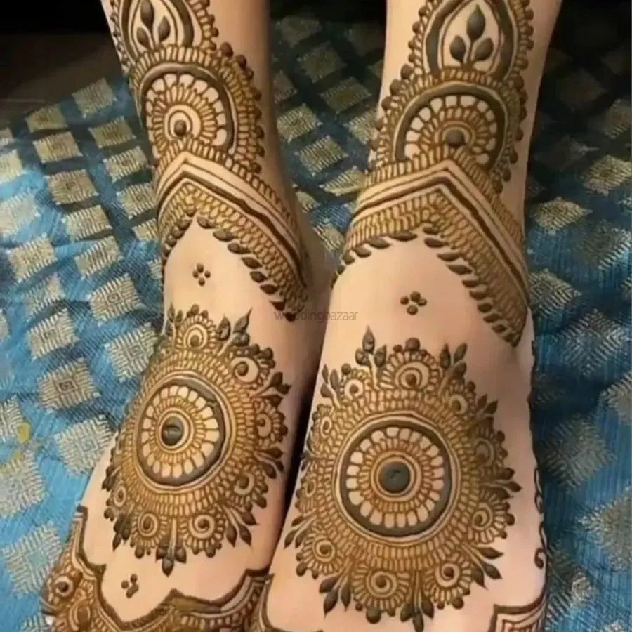 Foot Mehndi Design
