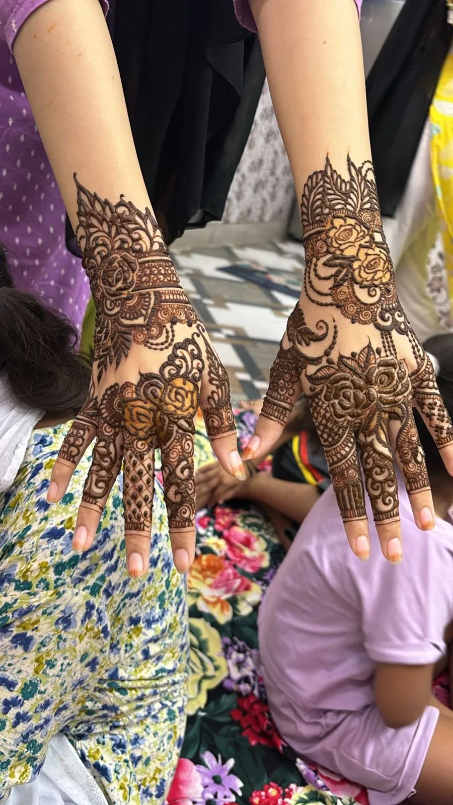 Back Hand Mehndi Design